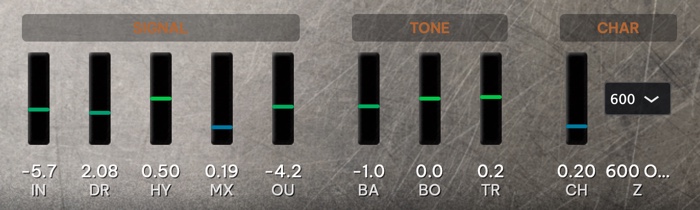 Bass Box Main Panel