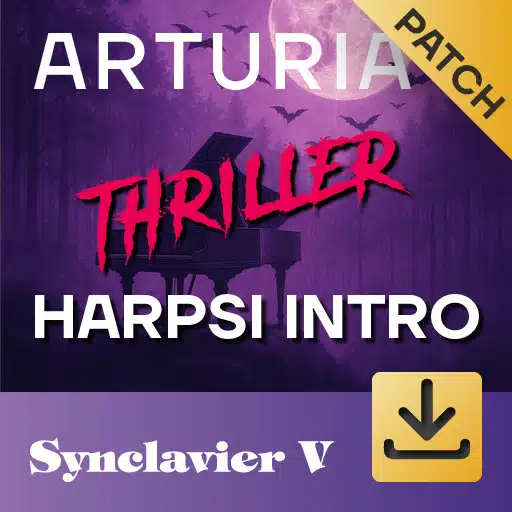 Thriller Harpsi Intro 1 synthrilla thriller harpsi intro arturia synclavier.jpg